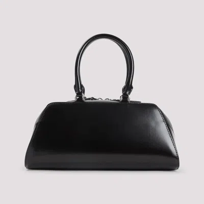 Givenchy Antigona East West Brown Small Handbag With Adjustable And Removable Shoulder Strap And Logo Letteri In Black