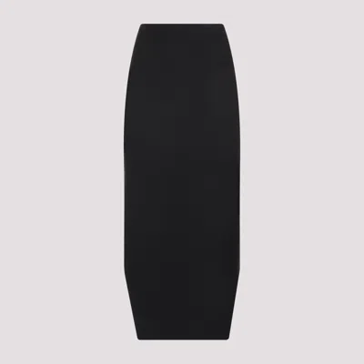 Givenchy Chic Front Kick Mini Skirt In Black