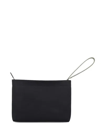 Givenchy Logo-print Compact Pouch Handbag In Black