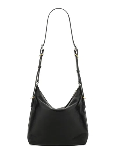 Givenchy Mini Leather Shoulder Bag In Black