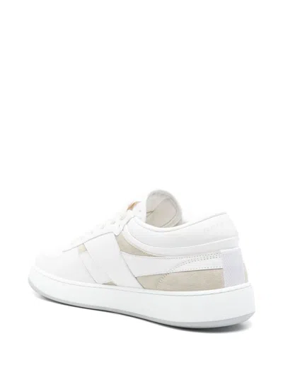 Givenchy Premium Front Lace-up Sneakers For Men In White