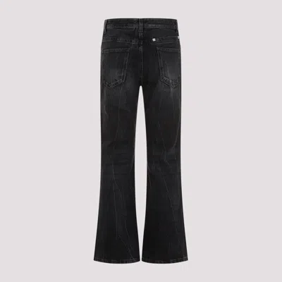 Givenchy Bootcut Jeans With Chain-link Detailing In Black