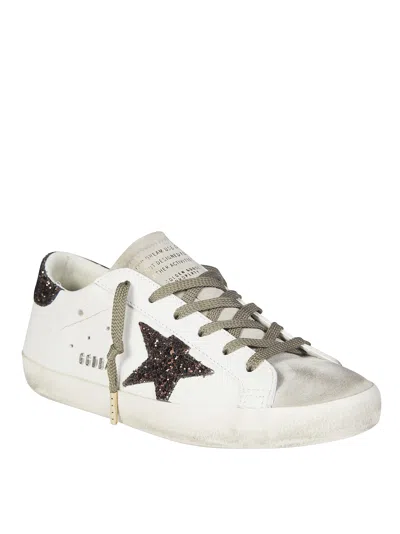 Golden Goose Deluxe Brand Women Super Star Leather Sneakers In Neutral