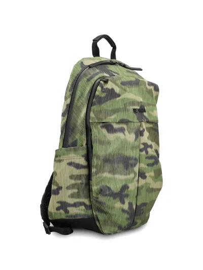 Premiata Wonder Camouflage Backpack In Multi