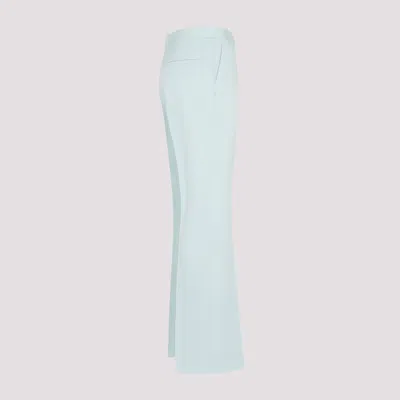 Jil Sander Tailored Wool Pants In Blue