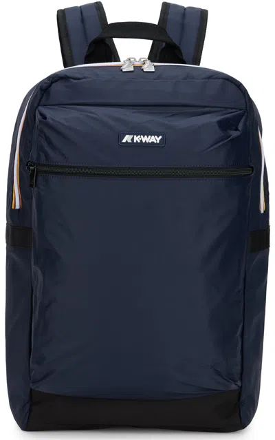 K-way Mini Backpack With Modern Design In Blue