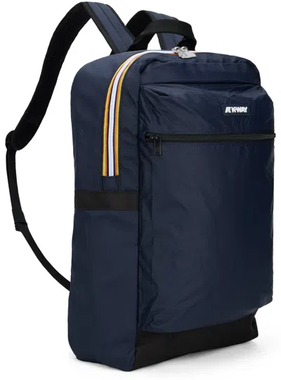 K-way Mini Backpack With Modern Design In Blue