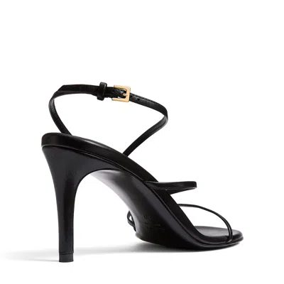Khaite Loop Sandal 75 In Black