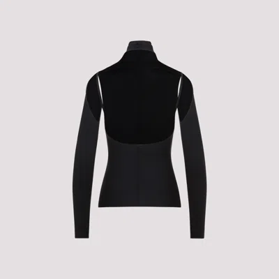 Khaite Open-back Virgin Wool Sweater In Multi