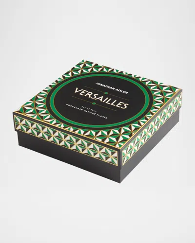 Jonathan Adler Versailles 4-piece Small Plates Set In Multi