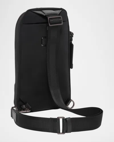 Tumi Harrison Gregory Leather Sling Bag
