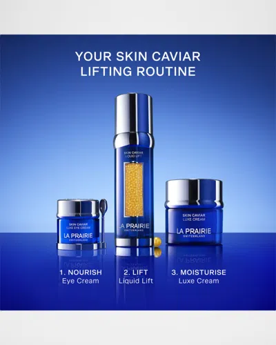 La Prairie Skin Caviar Essentials Program In Transparent