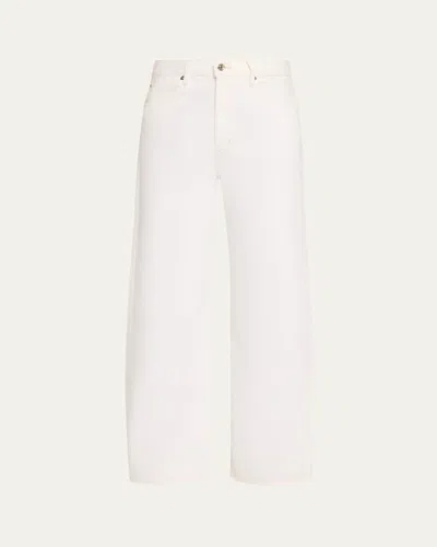 Frame The Bow Jeans In White