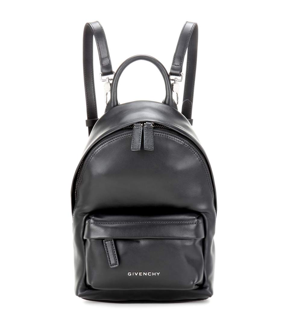 Givenchy Leather Nano Backpack In Black 