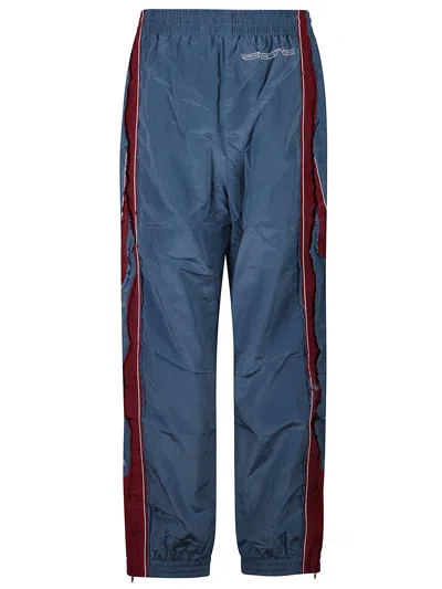 Martine Rose Layered Sweatpants In Blue