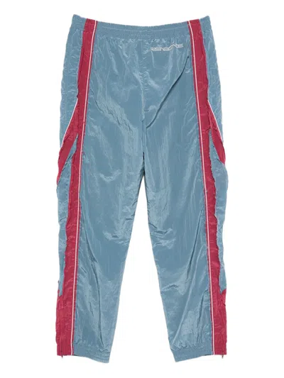 Martine Rose Layered Sweatpants In Blue