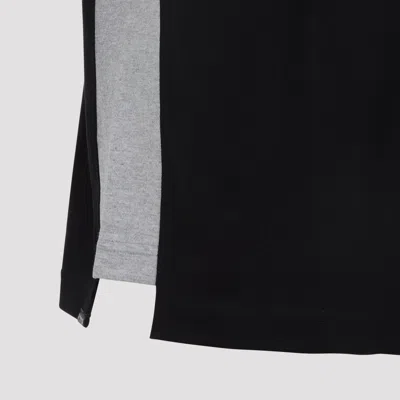 Mastermind Japan Side Panel Mini Short Sleeve Tee In Black