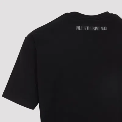 Mastermind Japan Side Panel Mini Short Sleeve Tee In Black