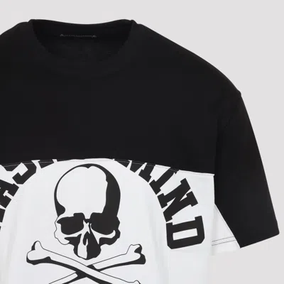 Mastermind Japan Mastermind World Horizontal Blocked Mini Short Sleeve Tee In Black