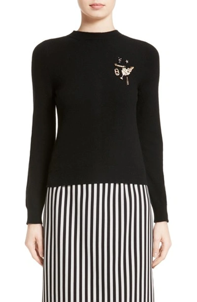 Marc Jacobs Embellished Wool & Cashmere Sweater