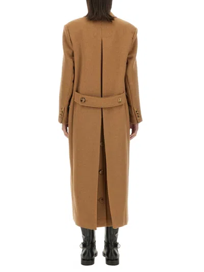 Max Mara Elegant Wool Jacket In Brown