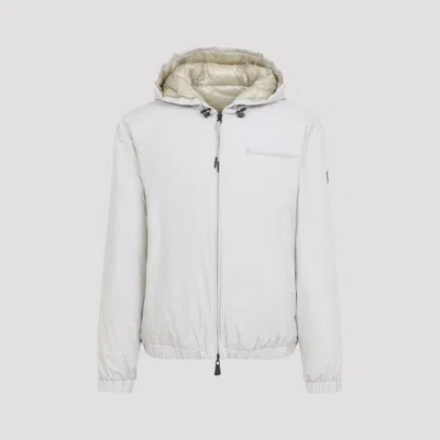 Moncler Berguns Bomber Jacket In Gray