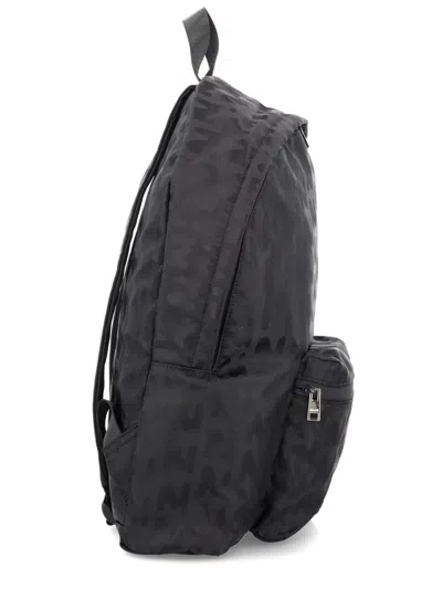 Msgm Men's Stylish Backpack In Black