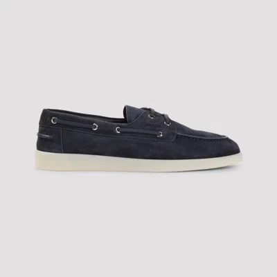 Prada Elegant Moccasins For Men - Ss26 Collection In Blue