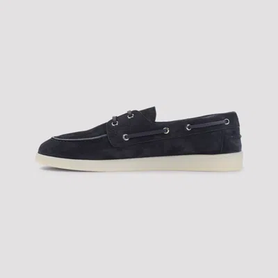 Prada Elegant Moccasins For Men - Ss26 Collection In Blue
