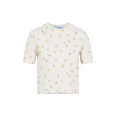 Prada Wool Pullover Sweater For Women In White