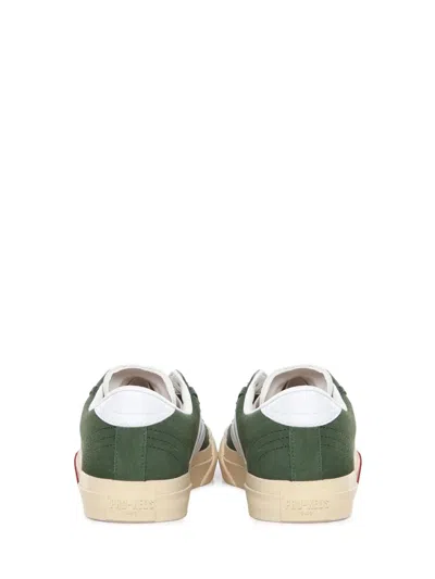Pro-keds Lace-up Fastening Suede Sneakers For Men In Green