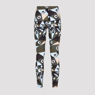 Pucci Leggings Multicolour In Multi