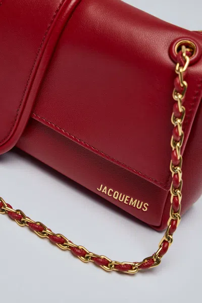 Jacquemus Multicolor Lamb Ovis Aries Aries Shoulder Bag In Red