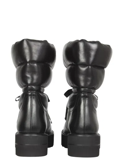 Stuart Weitzman Woman Ankle Boots Black Size 10.5 Soft Leather In Black