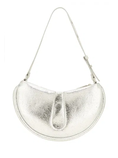 Themoirè Mini Handbag "ebe" In Silver