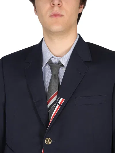 Thom Browne Men's Single-breasted Jacket In Blue