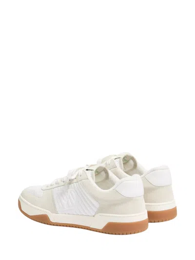 Valentino Garavani Signature Detail Ankle Padding Sneakers With Interchangeable Laces In White