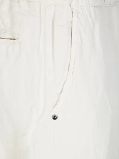 White Sand Man Pants Off White Size 36 Cotton, Elastane In White