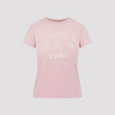 Valentino Garavani Printed Cotton T-shirt Clothing In Pink