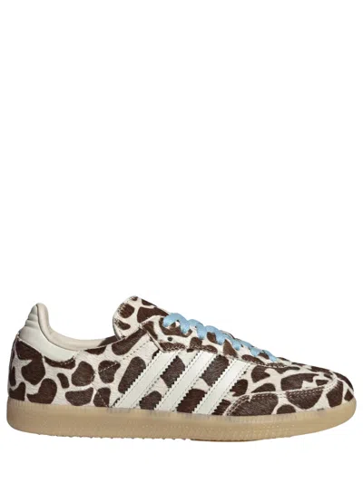 Adidas Originals Samba Og In Crystal Linen/ivory/gum 3