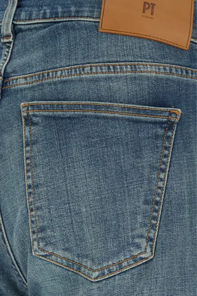 Pt Torino Light Blue Regular Jeans In Blue