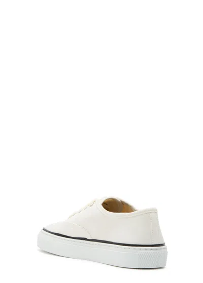 Jacquemus Les Fefe Logo-embroidered Canvas Sneakers In White