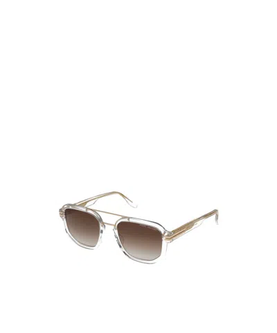 Marc Jacobs Eyewear Pilot Frame Sunglasses In Multi