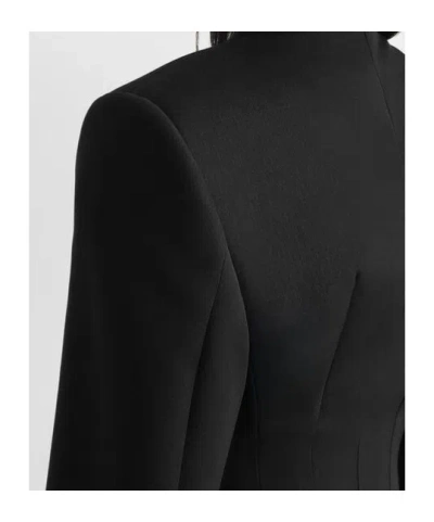 Dolce & Gabbana Dolce  Gabbana Double-breasted Structured Blazer In Black