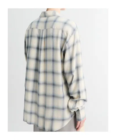 Our Legacy Forever Plaid-pattern Shirt In Gray
