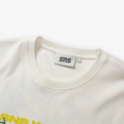 Sns World Tee In White