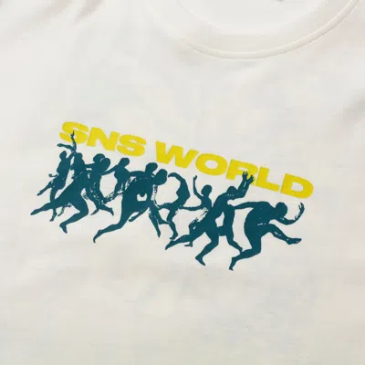 Sns World Tee In White