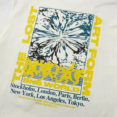 Sns World Tee In White