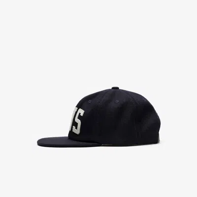 Sns Collegiate 6 Panel Cap In Black