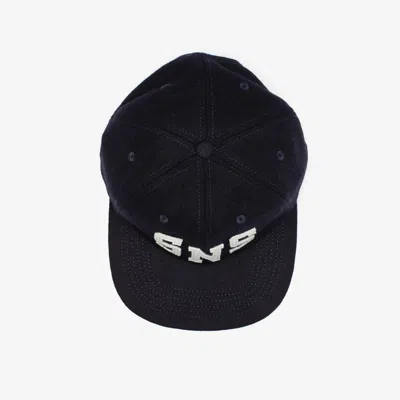 Sns Collegiate 6 Panel Cap In Black